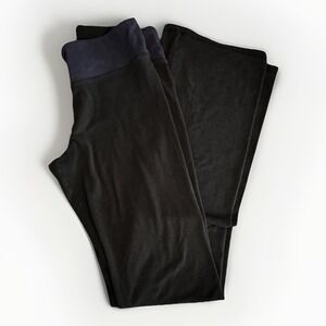 Victoria Sport Y2K Spellout Yoga Pants Womens Wide Leg Flare Lounge Medium Long